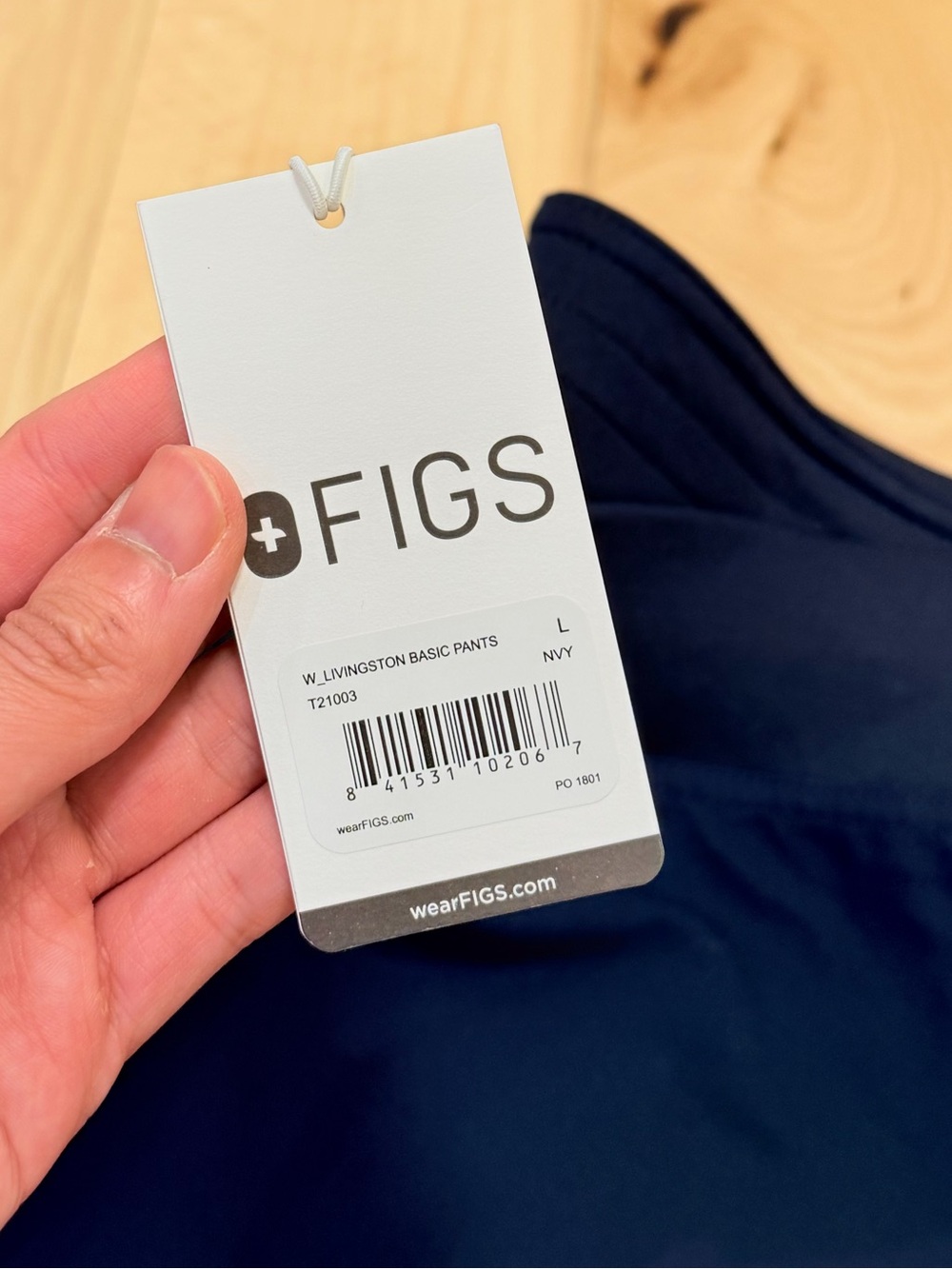 NWT Figs Women’s Livingston Basic Scrub Pants - Picture 2 of 3